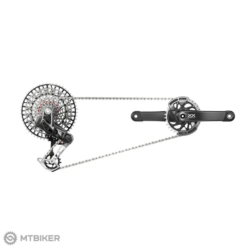 Výhodná Nabídka SRAM XX Eagle AXS T-Type sada, 32T, 10-52T, 1x12