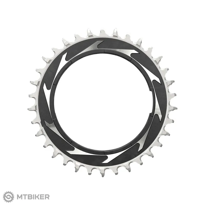 Oblíbený SRAM XX SL Eagle Transmission T-Type Threaded převodník, 34T, 3 mm offset