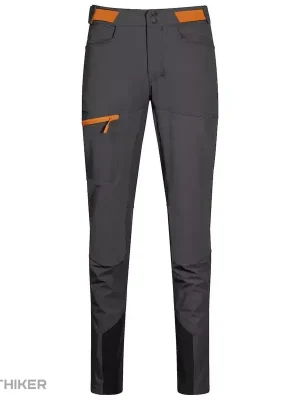 Top Prodej Bergans Cecilie Mountain Softshell dámské kalhoty, Solid Dark Grey/Cloudberry Yellow