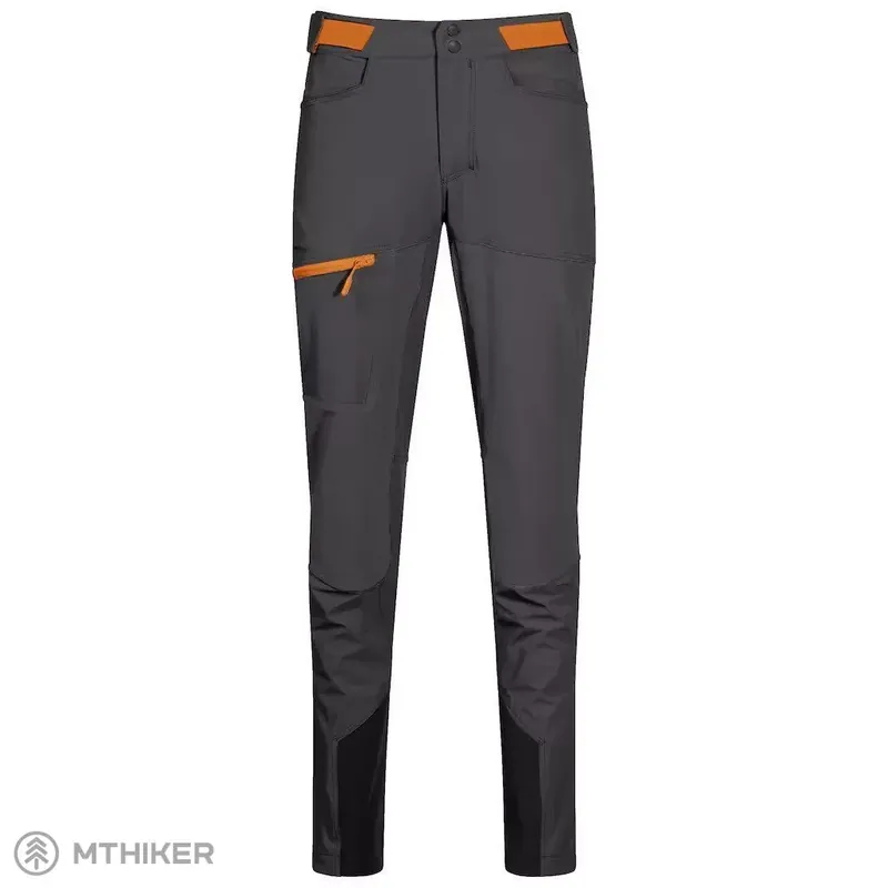 Top Prodej Bergans Cecilie Mountain Softshell dámské kalhoty, Solid Dark Grey/Cloudberry Yellow