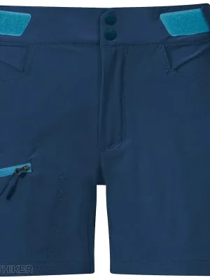 Bergans Cecilie MTN Softshell dámské kalhoty, Deep Sea Blue/Solid Dark Grey Aktuální
