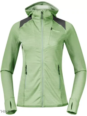 Přímo Od Výrobce Bergans Rabot Active Mid Hood dámská bunda, light jade green