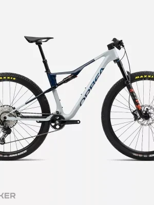 Orbea OIZ M30 29 kolo, halo silver/blue carbon view Omezená Nabídka
