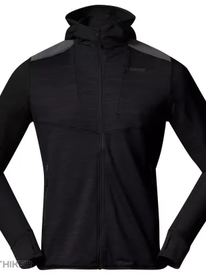 Super Cena Bergans Rabot Active Mid Hood bunda, black