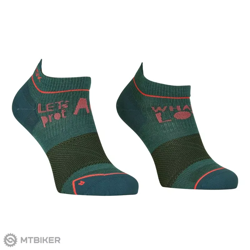 ORTOVOX Alpine Light Low Socks dámské ponožky, pacific green Originální