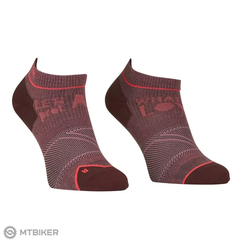 Autentický ORTOVOX Alpine Light Low Socks dámské ponožky, mountain rose