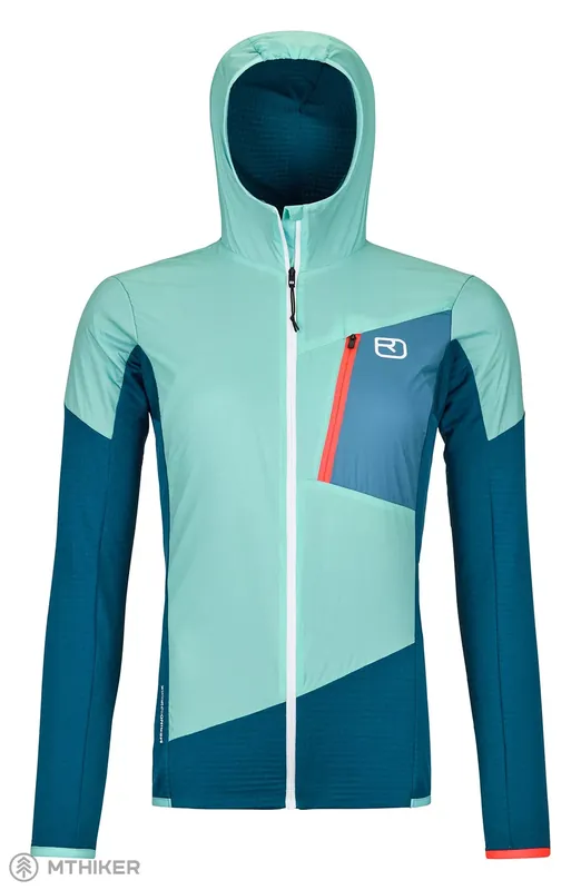 ORTOVOX Ladiz Hybrid dámská bunda, petrol blue Sezónní Sleva