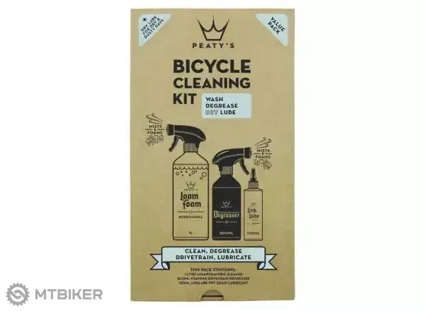 Novinka Peaty‘s Bicycle Cleaning kit čistící set
