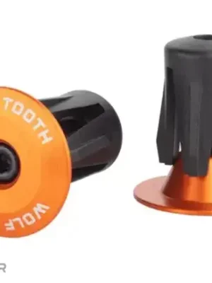Akční Cena Wolf Tooth koncovky do řidítek, oranžová