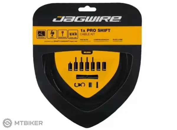 Vrácení Zdarma Jagwire PCK550 1x Pro Shift Kit řídící set, černá
