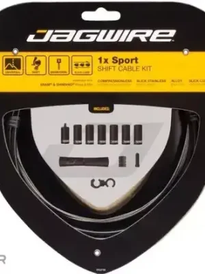 Rychlé Dodání Jagwire UCK350 1x Pro Shift Kit řídící set, černá
