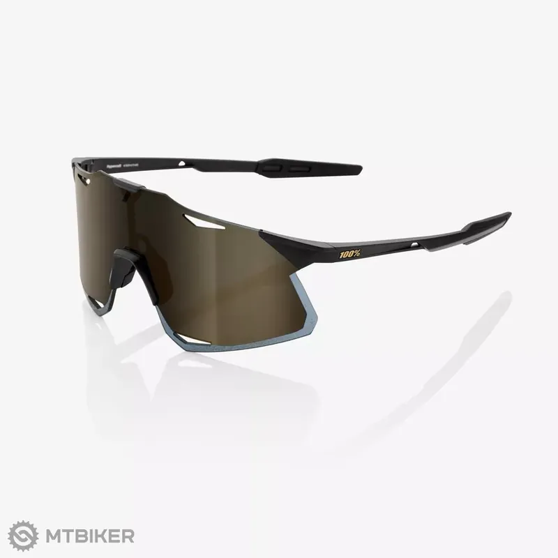 Pouze Dnes 100% Hypercraft brýle, matte black/soft gold mirror