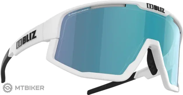 Bliz Fusion brýle, matt white brown blue/photochromic Zlevněný