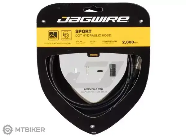 Jagwire Sport DOT Sram G2 set hydraulické hadice a koncovek Finální Výprodej