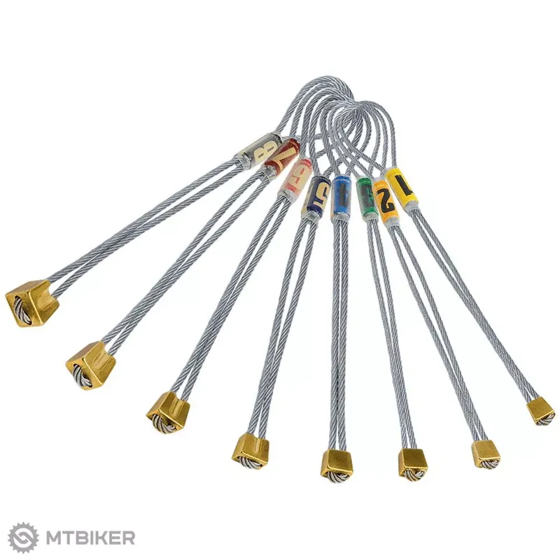 Rock Empire Climbing Stopper Brass set vklíněnců, 1-8 Nejlepší Cena