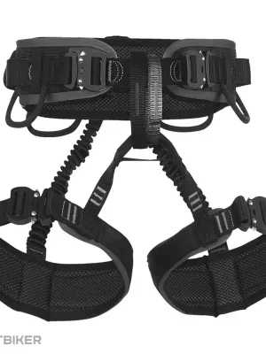 Levný Rock Empire Belt Equip Lock pracovní postroj, černá