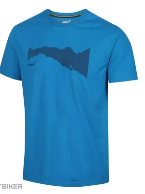 Poslední Šance Inov-8 GRAPHIC TEE "Ridge" triko, modrá