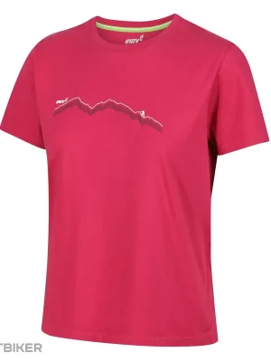 Inov-8 GRAPHIC TEE "Ridge" dámské tričko, růžová Koupit Online