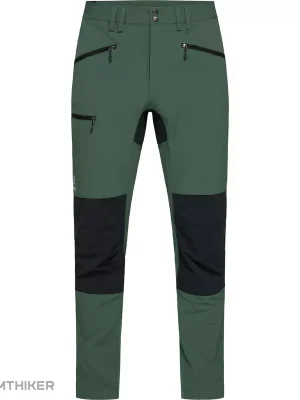 Časově Omezené Haglöfs Mid Slim kalhoty, zelená/černá