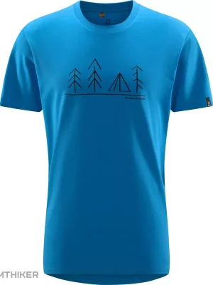 Omezená Nabídka Haglöfs Camp tričko, modrá