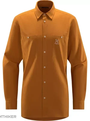 Značkový Haglöfs Curious Hemp LS košile, žlutá