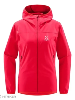 Cenová Bomba Haglöfs NATRIX softshell dámská bunda, červená