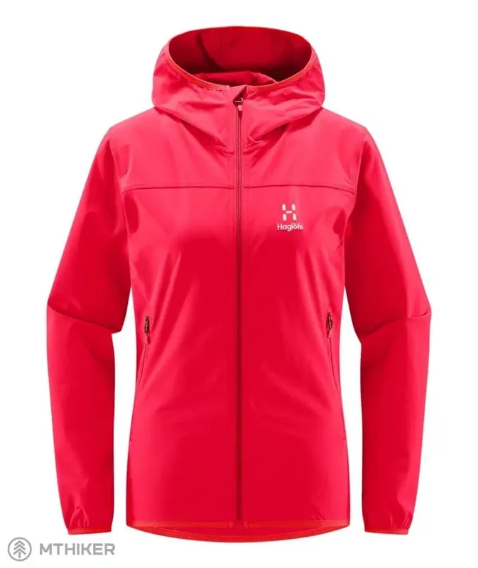 Cenová Bomba Haglöfs NATRIX softshell dámská bunda, červená