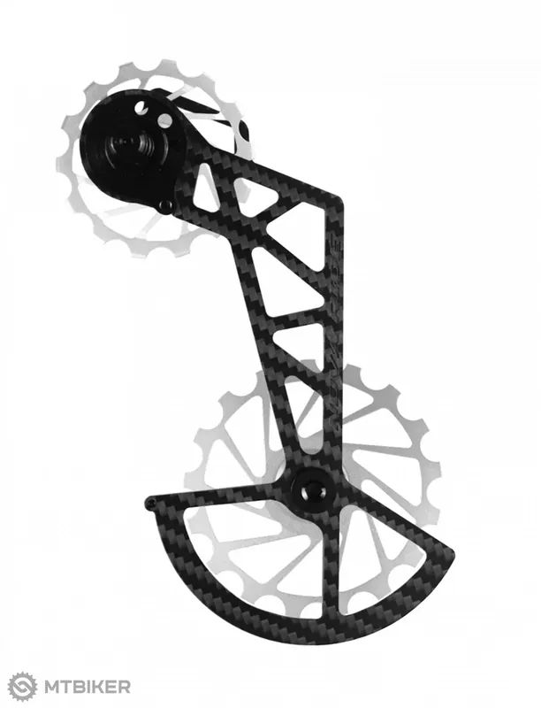 Časově Omezené Nova Ride Carbon Ceramic ramínko přehazovačky pro Shimano 105, 12sp, stříbrná