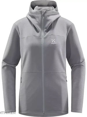 Haglöfs Willow Mid Hood dámská mikina, šedá Nakupujte Hned