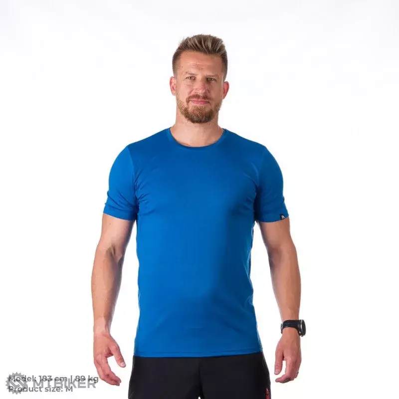 Northfinder JONES tričko, dark blue/melange Sezónní Sleva