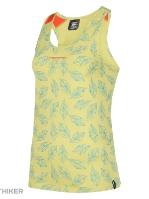 Cenový Hit La Sportiva Leaf Tank dámské tílko, green banana/lagoon