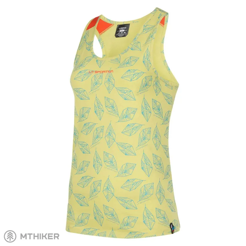 Cenový Hit La Sportiva Leaf Tank dámské tílko, green banana/lagoon