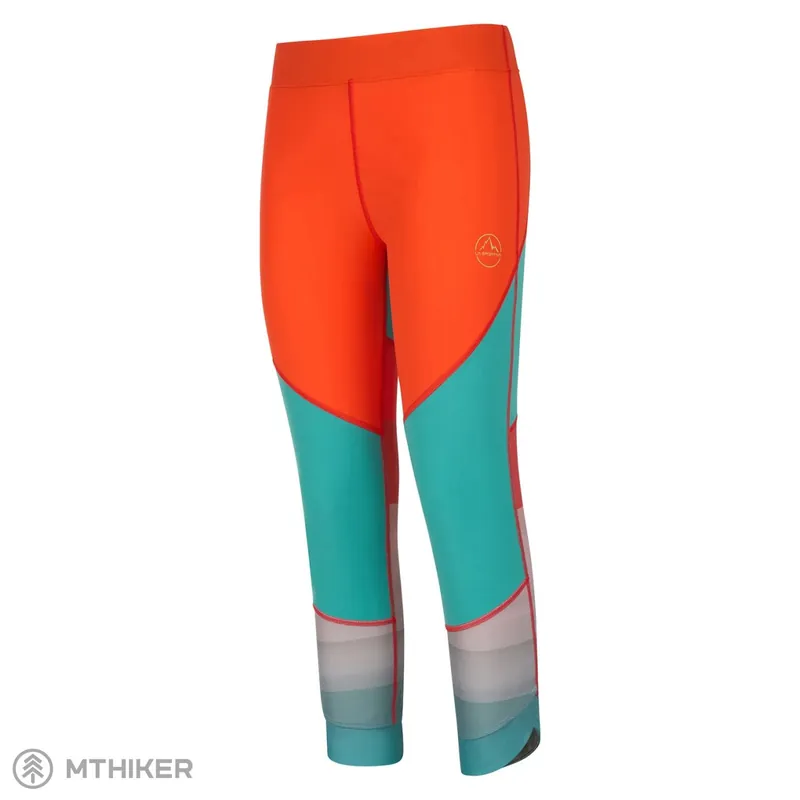 Horká Nabídka La Sportiva Sensation Leggings dámské kalhoty, cherry tomato/lagoon