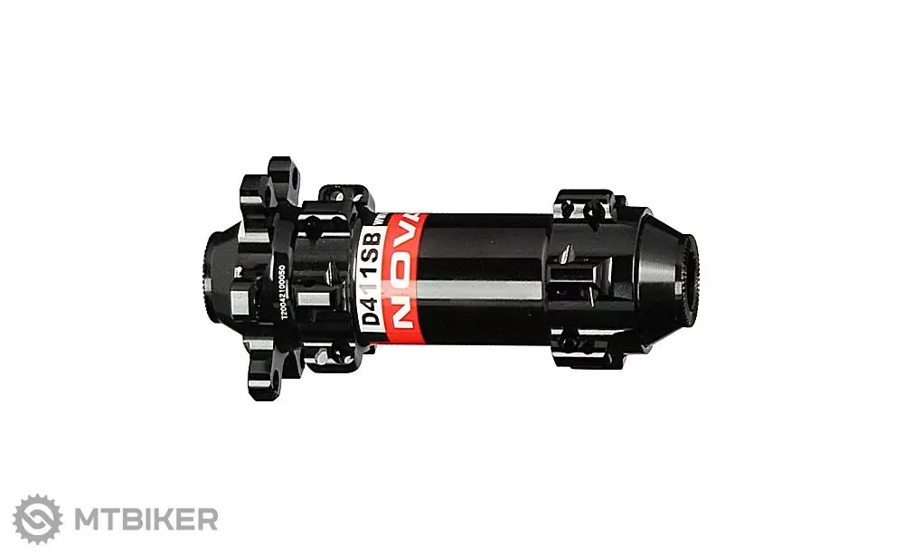 Novatec D411SB-12 přední náboj, 6-děr, 24 děr, 12x100 mm, OEM Akční Cena