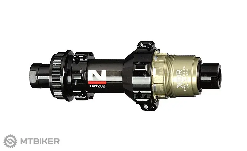 Vysoce Kvalitní Novatec D412CB-CL-X12-A4A-XDR zadní náboj, CenterLock, 24 děr, 12x142 mm, Sram XDR, OEM