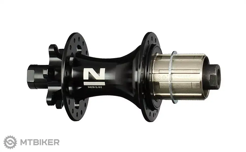 Novatec D462SB-SL-B12-S3S-11S zadní náboj, 6 děr, 32 děr, 12x148 mm, Shimano HG, OEM Akční Cena