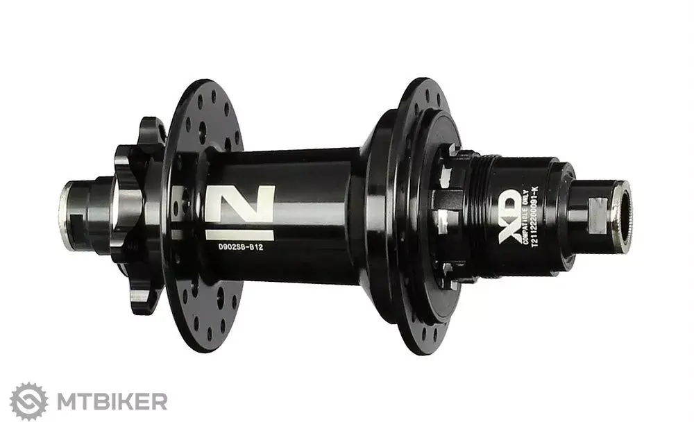 Novatec D902SB-B12-A4A-S11 zadní náboj, 6 děr, 32 děr, 12 x148 mm, SRAM XD, OEM Zlevněný