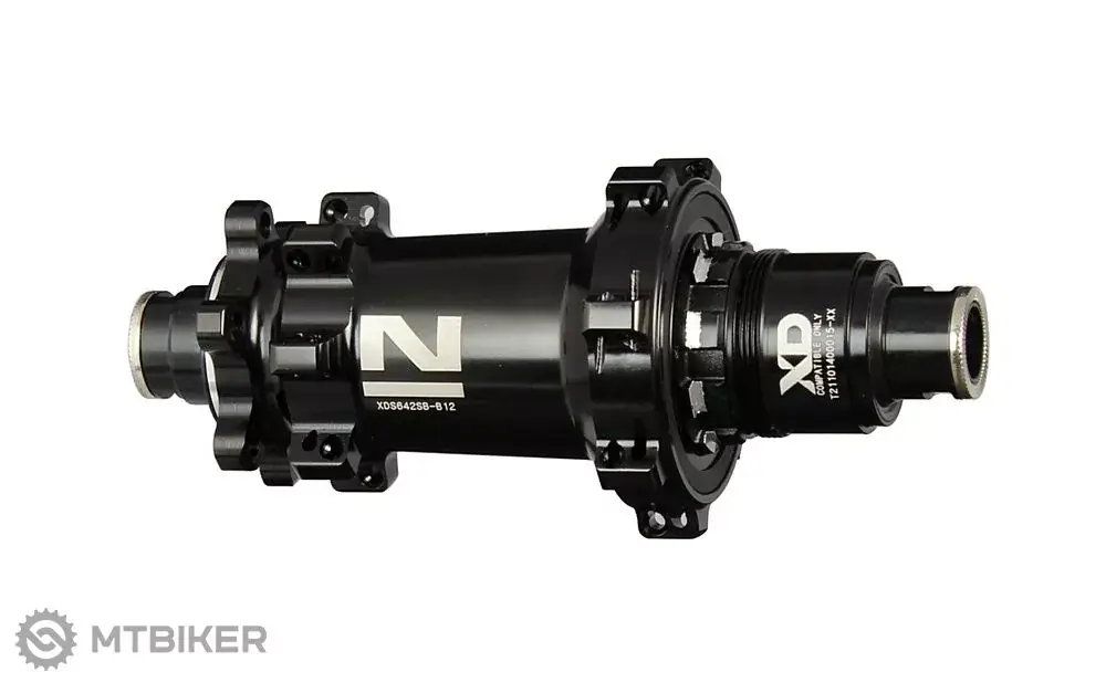 Vysoce Kvalitní Novatec XDS642SB/A-B12-A6A-S11(XD) zadní náboj, 6-děr, 28 děr (key hole), 12x148 mm, ořech Sram XD, OEM