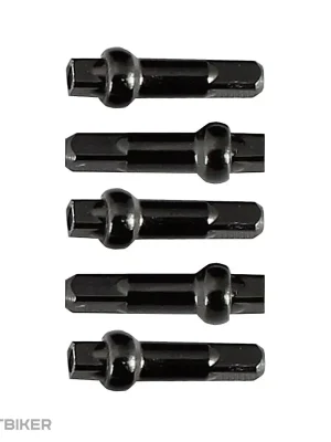 Omezená Nabídka Novatec DSN 14G nipel, 14.4 mm, Alloy, černá