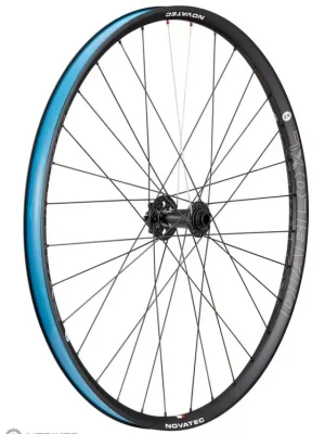 Omezená Nabídka Novatec DIABLO-XL 29 Boost sada kol, kotoučové brzdy, pevná osa, Shimano HG ořech