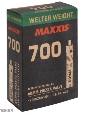 Akční Cena Maxxis Welter Weight 700x33-50C duše, galuskový ventilek 60 mm
