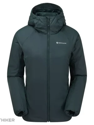 Dokud Zásoby Vydrží Montane Fem Respond Hoodie dámská bunda, deep forest