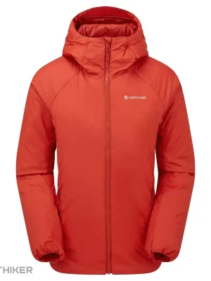 Montane Fem Respond Hoodie dámská bunda, saffron red Koupit Online