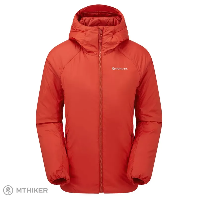 Montane Fem Respond Hoodie dámská bunda, saffron red Koupit Online