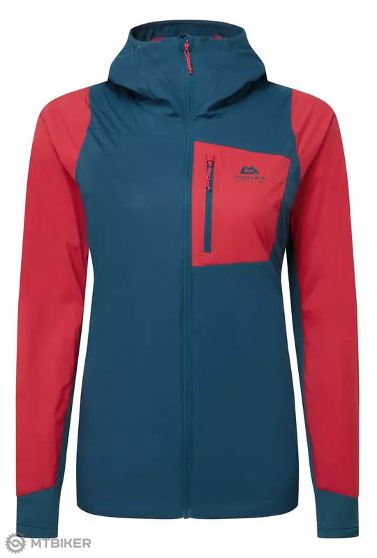 Tovární Cena Mountain Equipment Switch Pro Hooded dámská bunda, majolica/capsicum