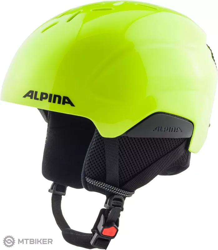 ALPINA PIZI dětská přilba, neonově žlutá Výhodná Nabídka