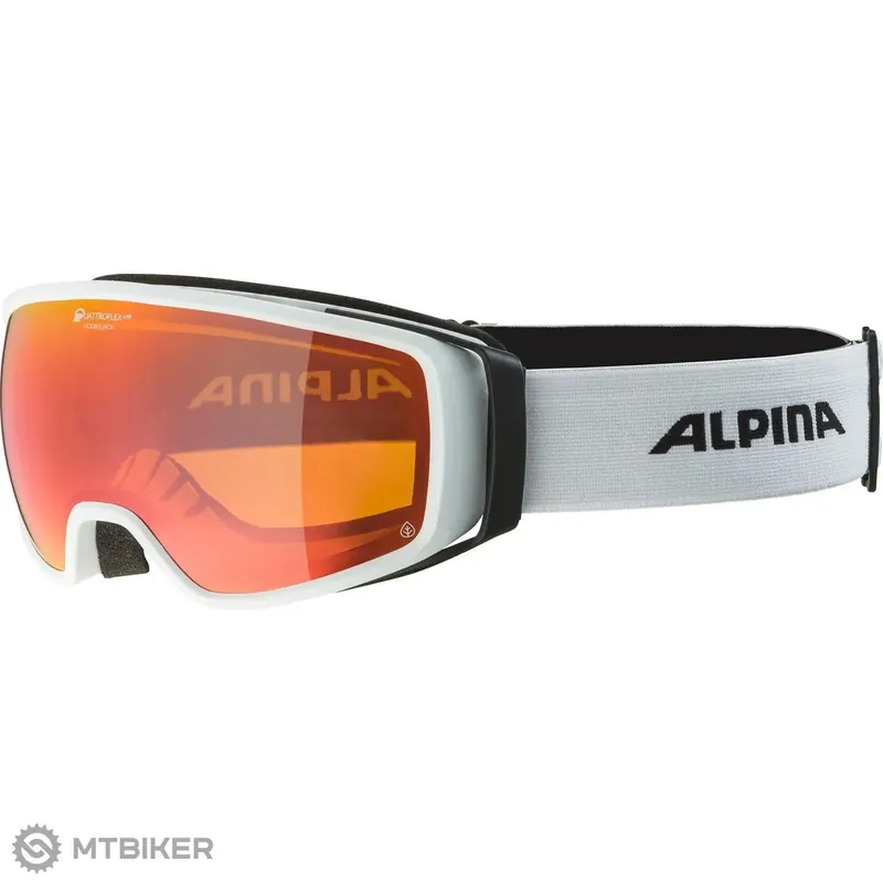 Akční Nabídka ALPINA DOUBLE JACK PLANET Q-Lite brýle, bílá