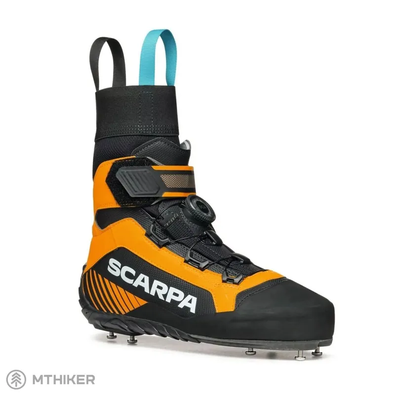SCARPA RIBELLE ICE lezečky, black bright orange Akční Nabídka