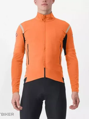 Castelli PERFETTO RoS 2 CONVERTIBLE bunda, oranžová Ověřený