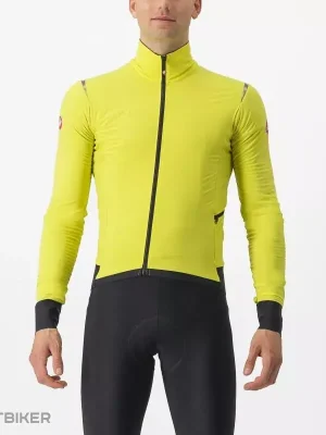 Castelli ALPHA FLIGHT ROS bunda, žlutá síra Cenově Výhodný